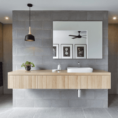 Factory Price Modern Design Plywood Laminate Bathroom Vanity Units