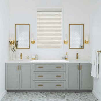 Top Quality Classic Design Shaker Solid Wood Bathroom Vanities
