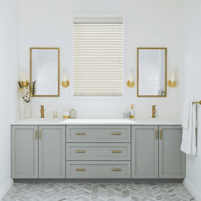Top Quality Classic Design Shaker Solid Wood Bathroom Vanities