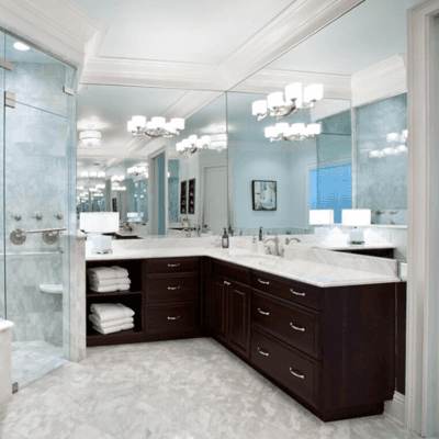 E1 Grade Customize Oak Bathroom Vanity