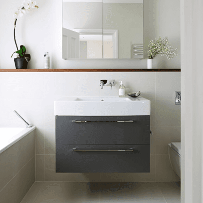 Modern Design PVC Lacquer Bathroom Vanities On Sale