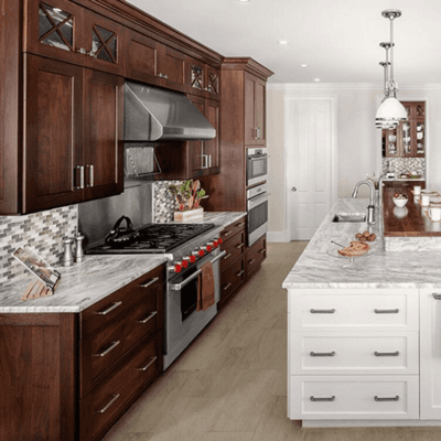 American Standard Custom Modular Oak Kitchen Cabinets